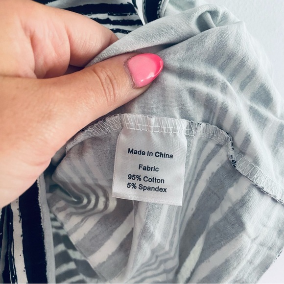 Smallshow black printed maternity tank top - Picture 8 of 8